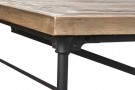 TABLE WOOD METAL 300X100X78 BROWN thumbnail