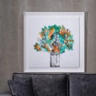 Vase, håndmalt lerret 113x113 thumbnail