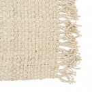 rektangulert gulvteppe krem jute 160x230 thumbnail