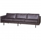 WOOOD RODEO SOFA 3-SEATER BLACK thumbnail