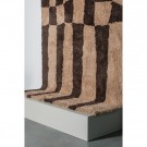 WOOOD FAFA RUG GRAPHIC DESIGN BROWN 200x300CM thumbnail