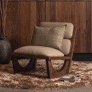 BePureHome OPULENT ARMCHAIR BOUCLÉ/WOOD NATURA thumbnail