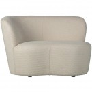 WOOOD STONE SMALL SOFA LEFT CREAM thumbnail