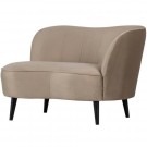 WOOOD SARA LOUNGE ARMCHAIR RIGHT VELVET KHAKI thumbnail