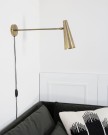 Vegglampe, HDPrecise, Messing thumbnail