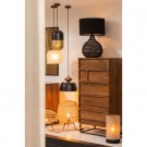 WOOOD Tirsa hengende lampe 36cm metall sort messing thumbnail