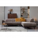 WOOOD STATEMENT CORNER SOFA RIGHT FLAT RIB TAUPE thumbnail