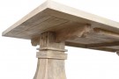 TABLE SOLID WOOD MANGO 215X100X76 DECAPE WHITE thumbnail