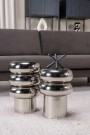 MARA STOOL CHROME TRIPLE W29/D29/H45 thumbnail