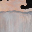 Abstrakt, håndmalt lerret 120x120 thumbnail