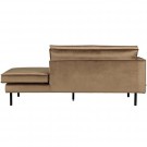 WOOOD RODEO DAYBED LEFT VELVET TAUPE thumbnail