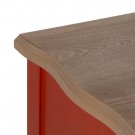 COMMODE TERRACOTTA WOOD 93 X 38 X 78 CM thumbnail