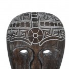 FIGURE MASK WOOD-IRON DECORATION 24 X 12 X 46 CM thumbnail