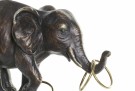  RESIN METAL 31X13X41 ELEPHANT thumbnail