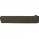 WOOOD POLLY SOFA U-SHAPE LEFT GREY thumbnail