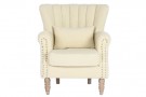 ARMCHAIR RUBBERWOOD POLYESTER 73X65X87 BORREGUITO thumbnail