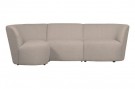 WOOOD COCO 3-SEATER ROUNDED LEFT BOUCLÉ SAND thumbnail
