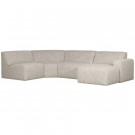 WOOOD AVELON U-SOFA NATURAL MELANGE thumbnail