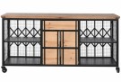 HALDEN Sjenk eller til garderoben m/ trinser 122X37X58,5  thumbnail