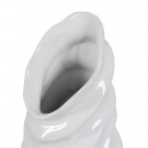 VASE WHITE CERAMIC DECORATION 18 X 17 X 49 CM thumbnail