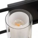 VEGGLAMPE  BLACK METAL / GLASS LIGHTING 36 X 17 X 21 CM thumbnail