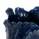 VASE BLUE CERAMIC DECORATION 21 X 21 X 27 CM thumbnail