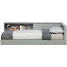 WOOOD CONNECT CORNER BED CONCRETE GREY [fsc] thumbnail