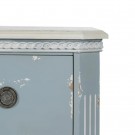 COMMODE BLUISH GREY WOOD 92 X 46 X 81 CM thumbnail