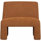 WOOOD Lavid armchair in Teflon-coated polyester - Ginger thumbnail