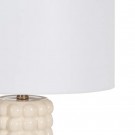 Bordlampe gyllen/hvitt metall-keramikk 41x41x73 thumbnail