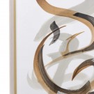 2stk, Abstrakt, håndmalt lerret 50x70 thumbnail