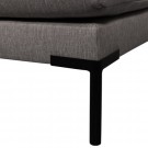 Vtwonen COUPLE DINING BENCH CORNER ELEMENT RIGHT GREY MELANGE thumbnail