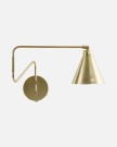Vegglampe, HDGame L, Messing thumbnail