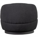WOOLLY ROTERENDE LENESTOL I BOUCLESTOFF - ANTRASITGRÅ thumbnail