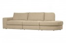 Vtwonen FAMILY 2,5-SEATER SOFA ROUNDED RIGHT SAND thumbnail