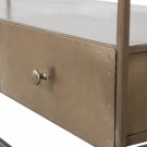 WOOOD DEPART TV UNIT METAL ANTIQUE BRASS thumbnail