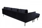Zoom u-sofa svart thumbnail