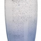 Dekorativ flaske i blått glass 16x16x44 thumbnail