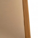 Spisestol natur-beige teak tre-skinn 54x51x70 thumbnail