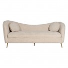 SOFA BEIGE FABRIC ROOM 195 X 74 X 77 CM . 612112 thumbnail