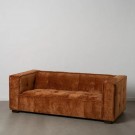 3 SEATER SOFA TILE FABRIC SIBARIS 218 X 102 X 77 CM thumbnail
