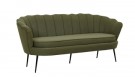 Calais 3-seter sofa grønn thumbnail