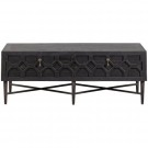 WOOOD BEQUEST COFFEE TABLE / TV UNIT WOOD BLACK 120  thumbnail