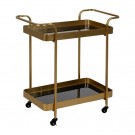 CAMARERA FURNITURE GOLDEN METAL-GLASS 63 X 38 X 75 CM thumbnail