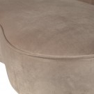 WOOOD SARA LOUNGE ARMCHAIR RIGHT VELVET KHAKI thumbnail