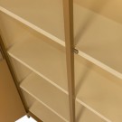 WOOOD EXHIBIT XL 2-DOORS CABINET METAL HONEY YELLOW thumbnail