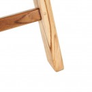 Lenestol teak tre-skinn 87x83x66 thumbnail