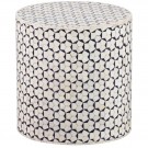 WOOOD NEVA SIDE TABLE BLACK/WHITE thumbnail