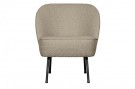 WOOOD VOGUE ARMCHAIR BOUCLÉ BEIGE thumbnail