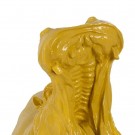 FIGURE HIPPO YELLOW RESIN 66 X 25,50 X 51 CM thumbnail